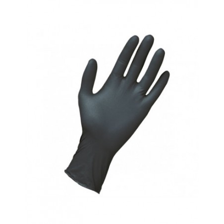 COV-GUANTI NERI IN LATTICE 100 pz