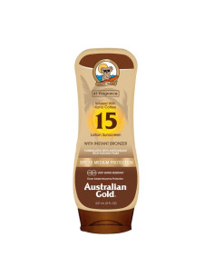 SPF 15 LOTION  CON BRONZER 237ml