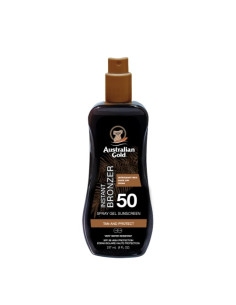 SPF 50 SPRAY GEL CON BRONZER 237ml