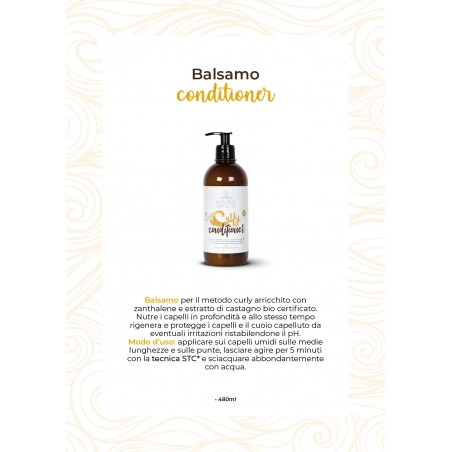 CURLY CONDITIONER 480ML NATURAL IMPULSE