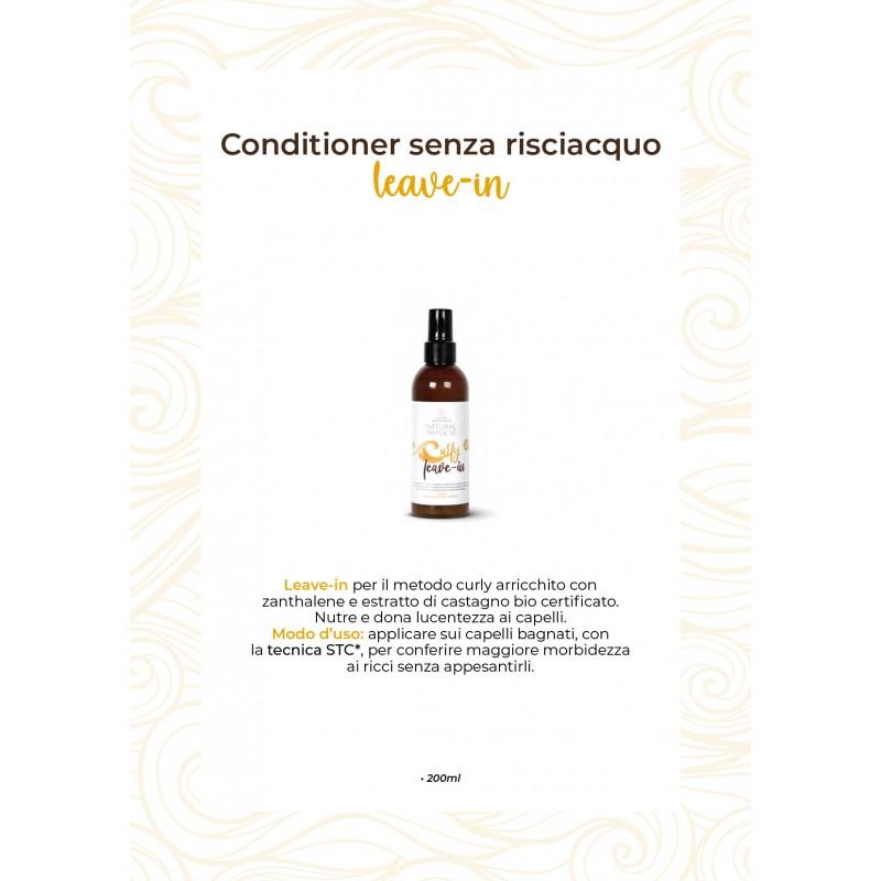 CURLY LEAVE-IN 200ML NATURAL IMPULSE