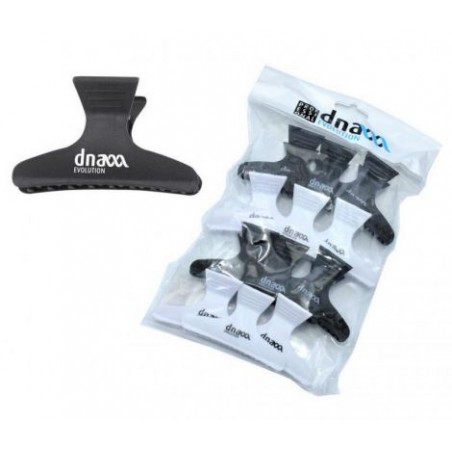 PINZA PLASTICA BIANCA E NERA 12pz  