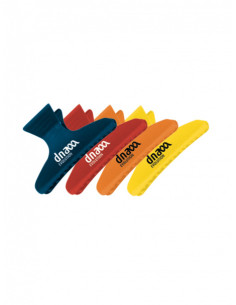 PINZA PLASTICA COLORATA 12pz  