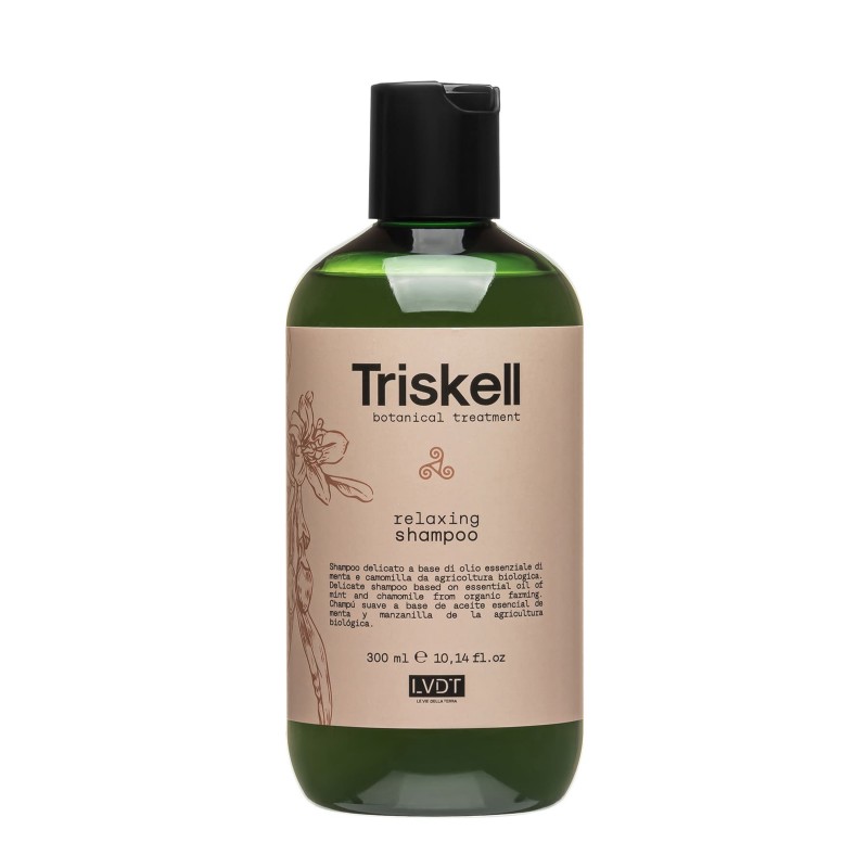 RELAXING SHAMPOO 300ML NEW TRISKELL NUOVA BOTANICAL TREATMENT