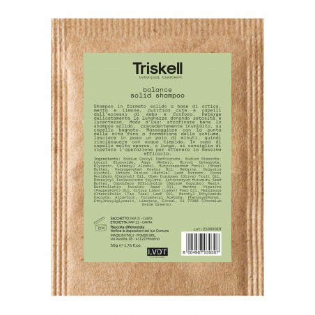 REFILL/RICARICA BALANCE SOLID SHAMPOO 50 G