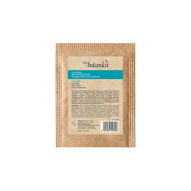 CALMING SOLID SHAMPOO 50G TRICOBOTANICA