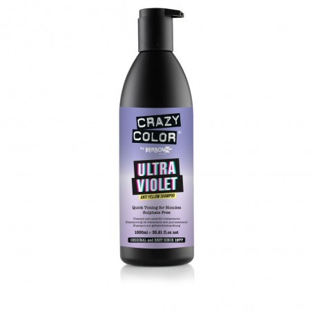 CRAZY COLOR ULTRAVIOLET SHAMPOO 1000ml CRAZY COLOR ULTRAVIOLET SHAMPOO 1000ml