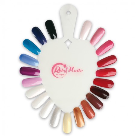 DISPLAY COLORI CUORE BIANCO 30407