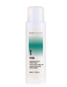 HAIR POTION PERM 1 -PERMANENTE CAPELLI NATURALI 500ml