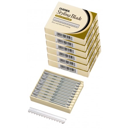 FEATHER LAME STYLING BLADE PACCHETTO 10 LAME