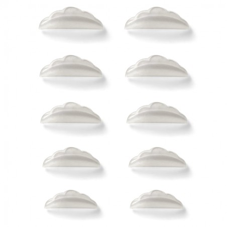 SILICONE ROLL CLEAR BIGODINI 10 pz*CAT