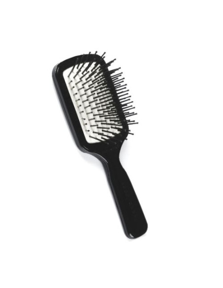 SPAZZOLA RETTANGOLARE PICCOLA  NERA SPILLI IN PLASTICA ACCA K SPAZZOLA RETTANGOLARE PICCOLA  NERA SPILLI IN PLASTICA ACCA K