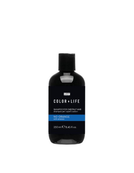 NO ORANGE SHAMPOO PER CAPELLI CASTANI COLOR LIFE 250ML NO ORANGE SHAMPOO PER CAPELLI CASTANI COLOR LIFE 250ML