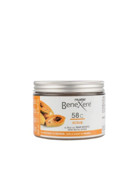 58C SCRUB AL SALE DEL MAR MORTO AL PROFUMO DI PAPAYA 400 ml