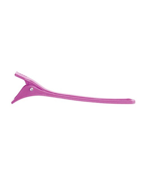 XANA MAXI CLIPS IN PLASTICA LILLA 11,5CM 12PZ