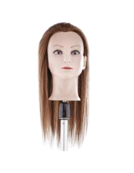 TESTA STUDIO LUNGA 50CM  100% CAPELLI VERI INDIANI TESTA STUDIO LUNGA 50CM  100% CAPELLI VERI INDIANI