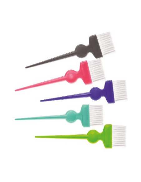 SET 5 PENNELLESSE COLORATE NYLON ULTRA SOFT SET 5 PENNELLESSE COLORATE NYLON ULTRA SOFT