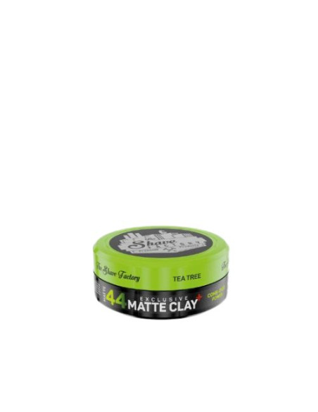 THE SHAVE FACTOR EXCLUSIVE MATTE CLAY 150ML 44 COMB-OVER POWER THE SHAVE FACTOR EXCLUSIVE MATTE CLAY 150ML 44 COMB-OVER POWER