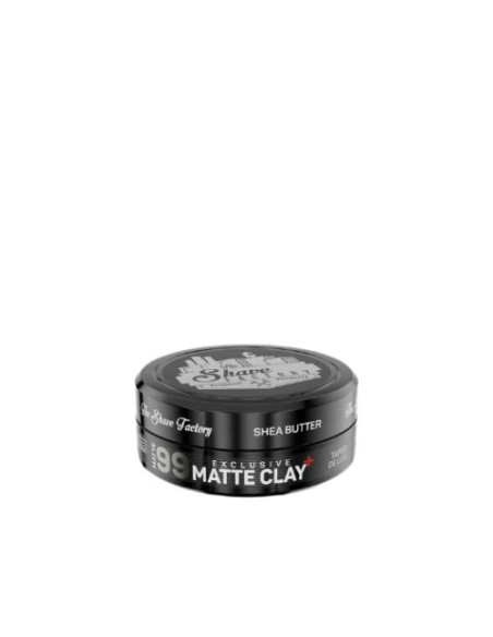 THE SHAVE FACTOR EXCLUSIVE MATTE CLAY 150ML 99 TAPER DE LUXE THE SHAVE FACTOR EXCLUSIVE MATTE CLAY 150ML 99 TAPER DE LUXE