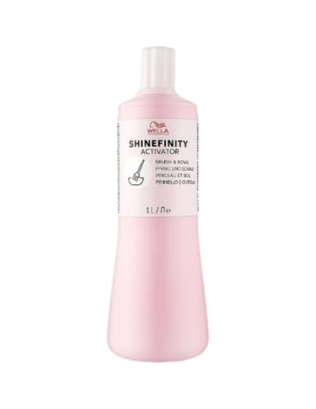 WELLA SHINEFINITY ACTIVATOR BRUSH & BOWL - 1 LT WELLA SHINEFINITY ACTIVATOR BRUSH & BOWL - 1 LT