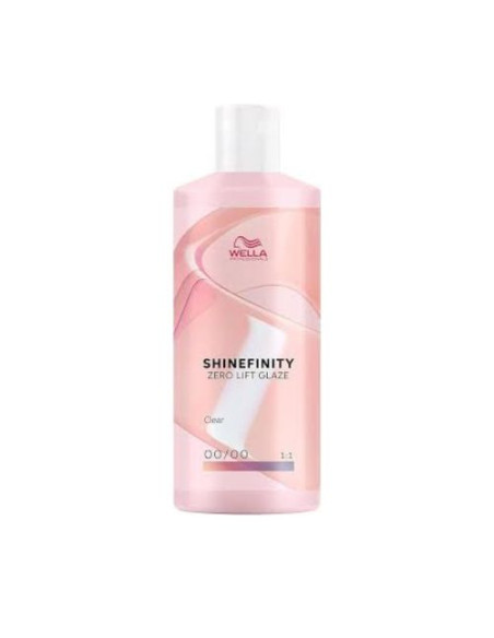 WELLA SHINEFINITY  ZERO LIFT GLAZE BOOSTER 00/00 MAXI FORMATO 500ML WELLA SHINEFINITY  ZERO LIFT GLAZE BOOSTER 00/00 MAXI FORMATO 500ML