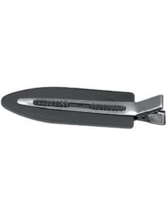 EUROSTILL FERMAGLI NERI CON GOMMA X 4PZ 8,2 CM