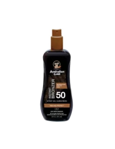SPF 50 SPRAY GEL CON BRONZER 237ml SPF 50 SPRAY GEL CON BRONZER 237ml