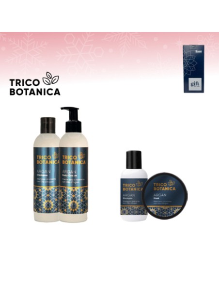 BOX ARGAN SHAMPOO E MASK 250ml + CREMA CORPO E SHOWER OIL 100ML