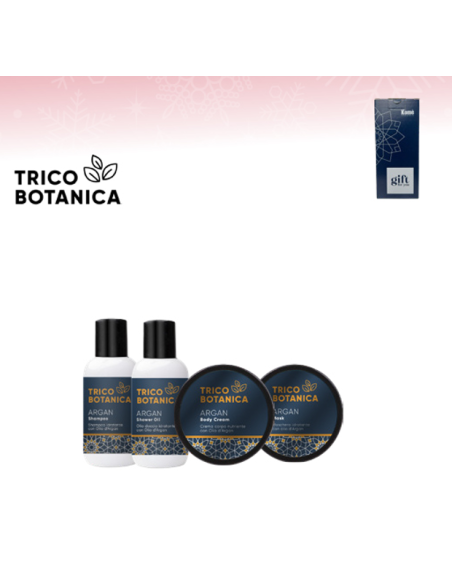 BOX ARGAN NATALE 4PZ DA 100ML TRICOBOTANICA NEW
