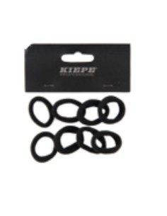 ELASTICI SOTTILI 8  PZ NERI  0,5CM