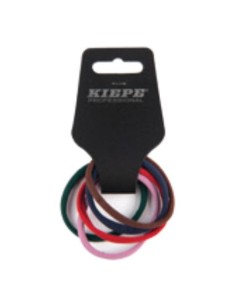 ELASTICI SOTTILI 5  PZ COLORATI  0,6CM