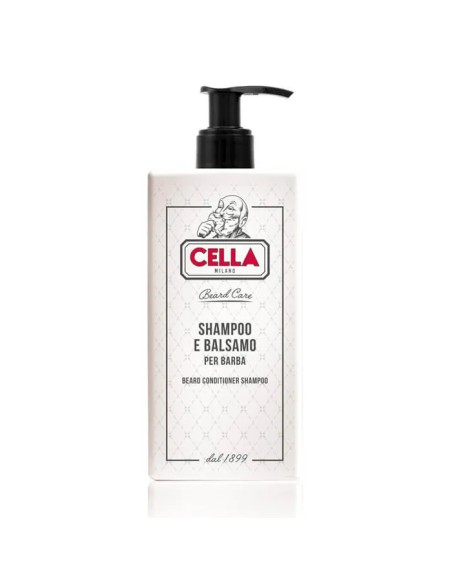 CELLA SHAMPOO E BALSAMO PER BARBA 200 ML