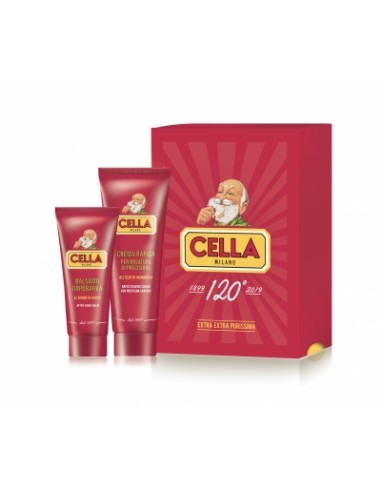 CELLA KIT CREMA RAPIDA PER RASATURA + BALSAMO DOPO BARBA 100 ML