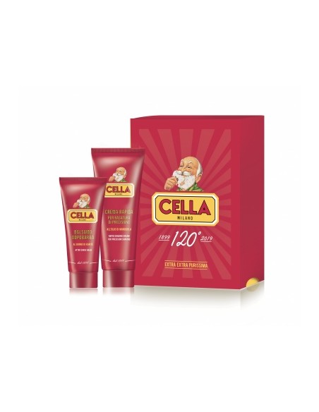 CELLA KIT CREMA RAPIDA PER RASATURA + BALSAMO DOPO BARBA 100 ML