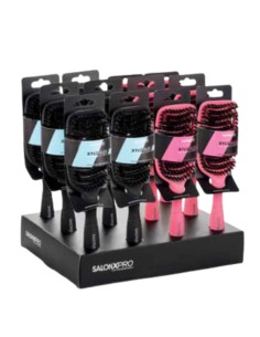 EXPO 12PZ SPAZZOLA DISTRICANTE XYLO-FLEX PINK-BLACK