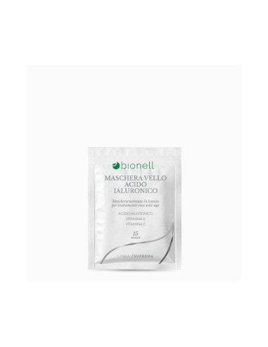 BIONELL SUPREMA MASCHERA VELLO VISO ACIDO IALURONICO MONOUSO