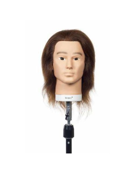 TESTA STUDIO BOBBY 15-25CM UOMO  100% CAPELLI VERI