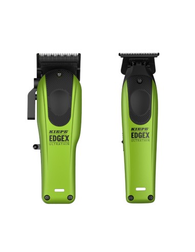 KIT EDGEX ULTRATHIN CLIPPER + TRIMMER COL VERDE