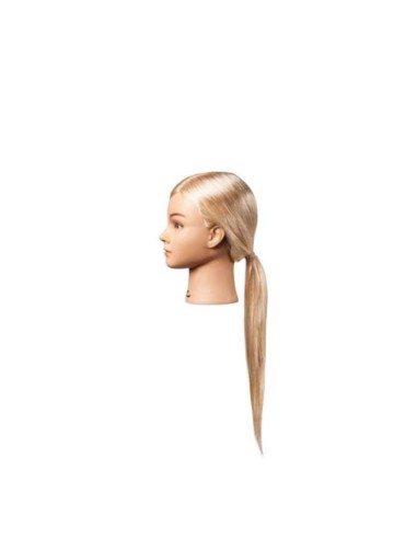 TESTAMODELLAJANE CAPELLI VERI 45 CM - BIONDI