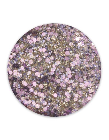 ROBY NAILS DISCO GLITTER SILVER 98162
