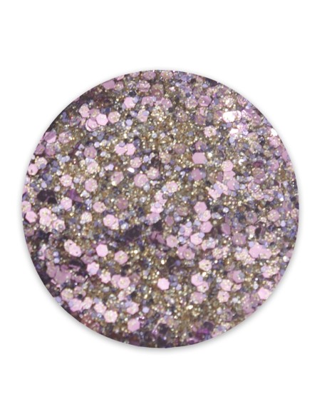 ROBY NAILS DISCO GLITTER SILVER 98162