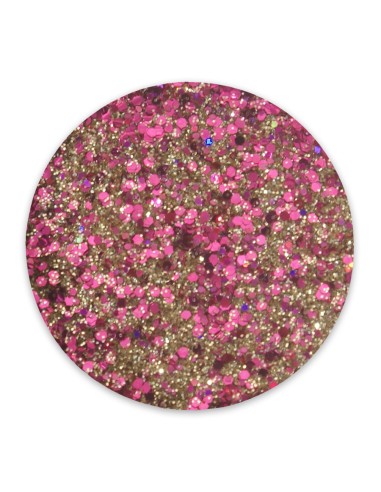 ROBY NAILS DISCO GLITTER PINK 98161