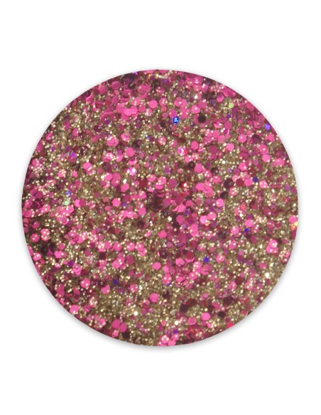 ROBY NAILS DISCO GLITTER PINK 98161